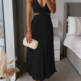 Alina – Rochie Midi de Damă Elegantă Plissată