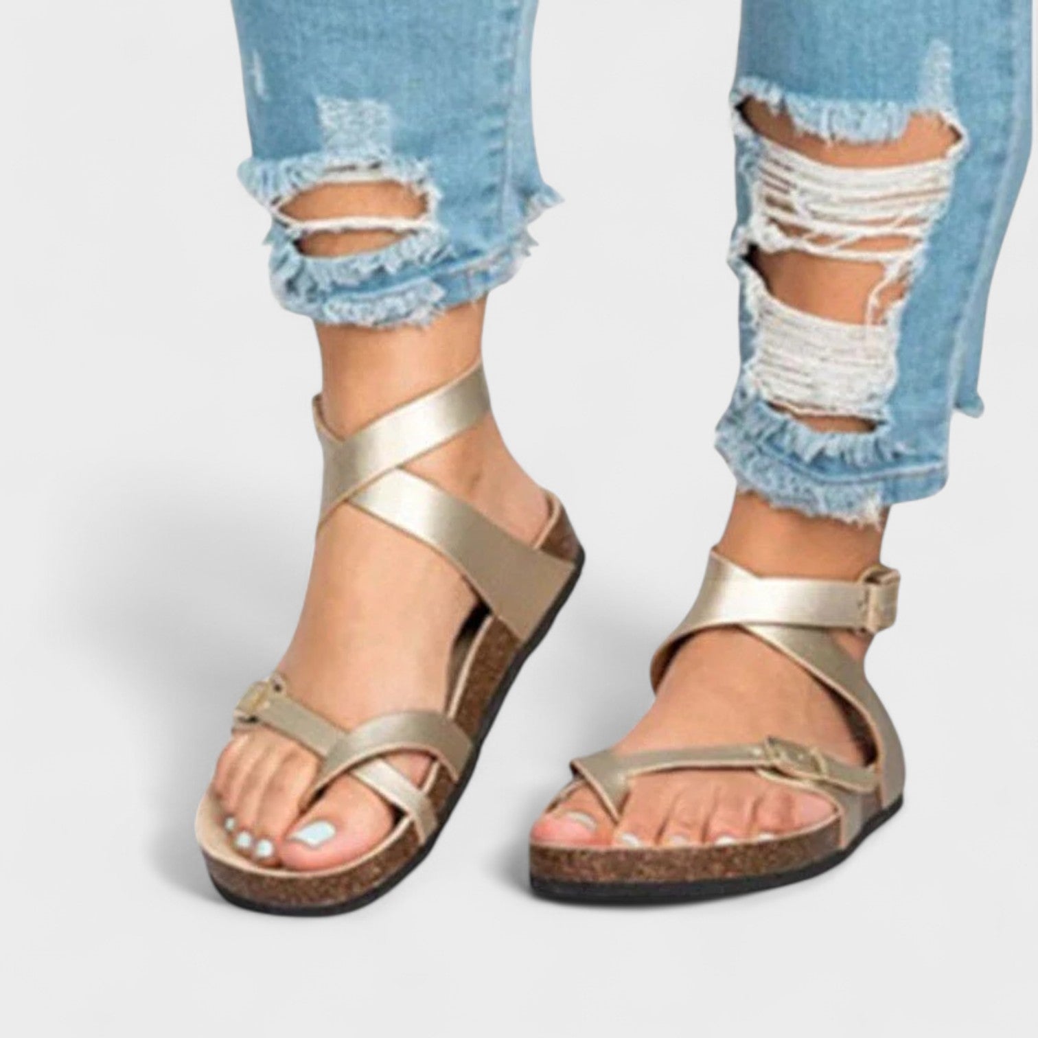 Radmila – Sandale din piele eco