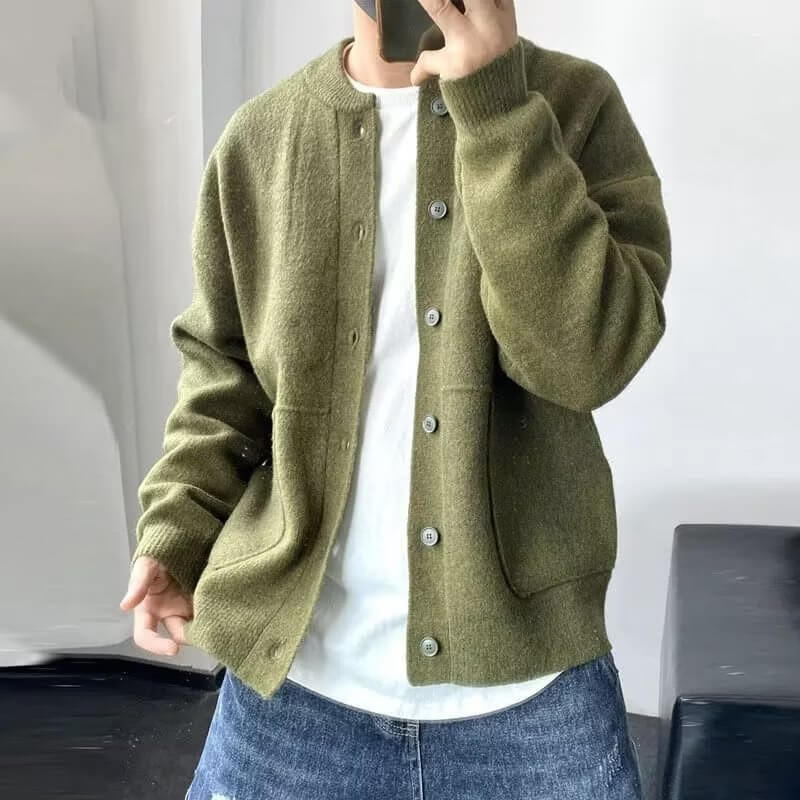 Dario | Cardigan elegant cu buzunare largi