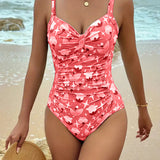 Clara – Costum de baie întreg cu imprimeu