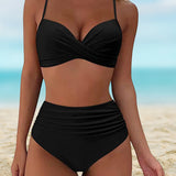Doina – Bikini elegant cu talie înaltă