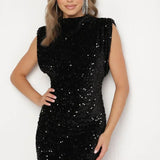 Gillian - Rochie Mini Glitter