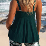 Ecaterina – Tankini cu pantaloni scurți cu flori