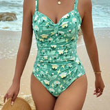 Clara – Costum de baie întreg cu imprimeu