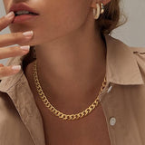 Victoria – Colier Chunky Golden Statement