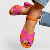 Simona – Sandale Ortopedice cu Toc Comfort