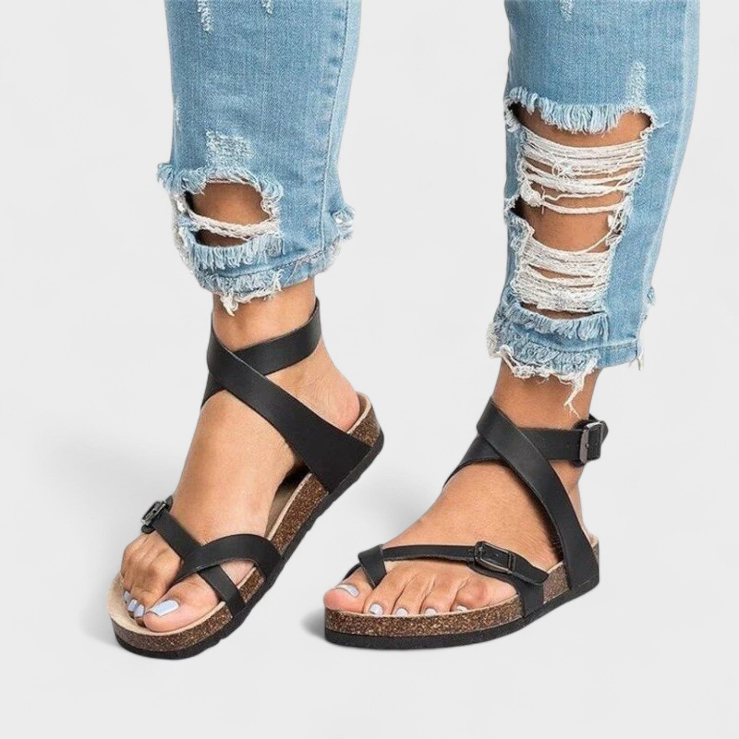Radmila – Sandale din piele eco
