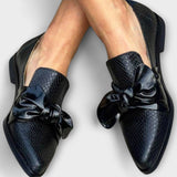 Claudia - Loafers cu detaliu de fundă