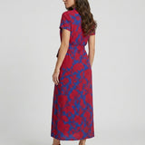 Andreea – Rochie fluidă cu imprimeu