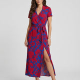 Andreea – Rochie fluidă cu imprimeu