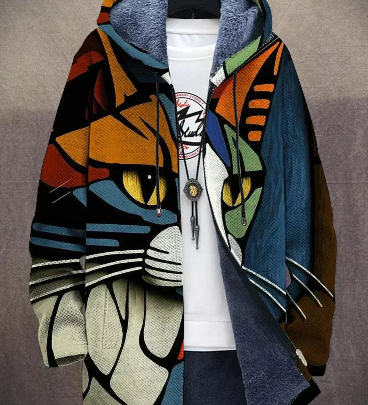 Pola - Cardigan de lux inspirat din artă