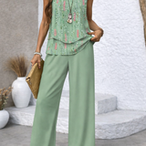 Alexandra – Compleu Chic Estival Verde Mentă