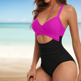 Cezara – Costum de baie dintr-o piesă pentru femei, cu decupaje
