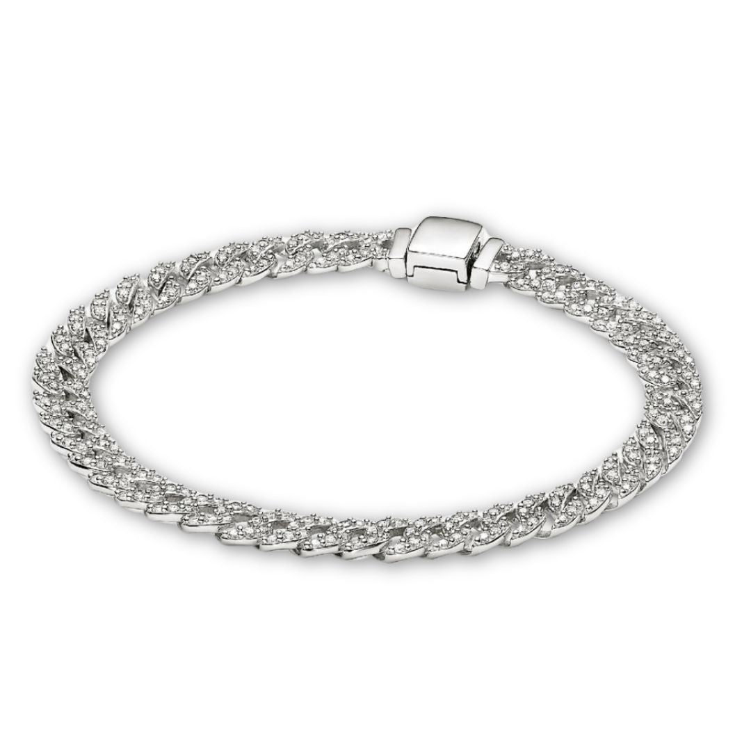 Cuban - Brățară din moissanite