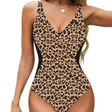 Larisa – Costum de baie dintr-o piesă cu decolteu în V pentru femei