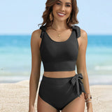 Lara – Costum de baie cu fundiță pentru femei