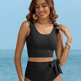 Lara – Costum de baie cu fundiță pentru femei