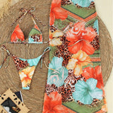 Loreta – Set Bikini Tropical 3 Piese