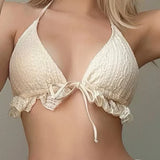 Lucia – Set de bikini din dantelă, trei piese