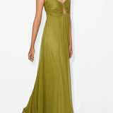 Ecaterina – Rochie maxi cu decupaj