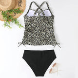 Măriuca – Costume de baie Tankini cu decolteu în V pentru femei