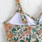 Olimpia – Costum de baie cu imprimeu floral