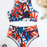 Octavia – Bikini sportiv cu talie înaltă și elastic