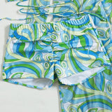 Cornelia – Bikini Retro, Șorturi & Kimono