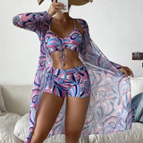 Cornelia – Bikini Retro, Șorturi & Kimono