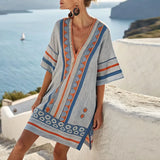 Laura – Rochie Caftan fluidă
