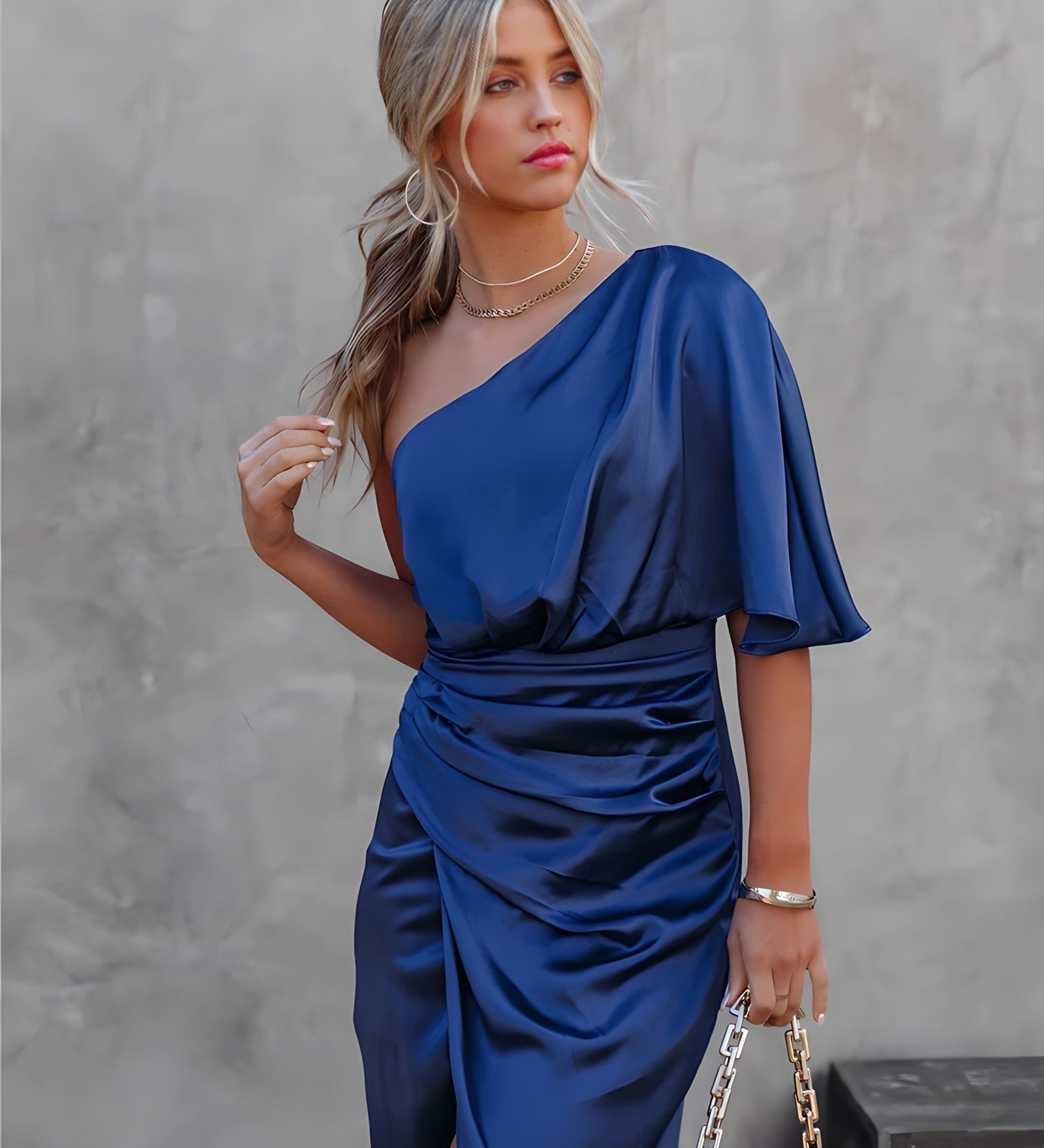 Celeste - Rochie Midi
