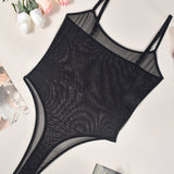 Sora | Body din Mesh Transparent