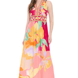 Irina – Rochie Elegantă cu Imprimeu Floral