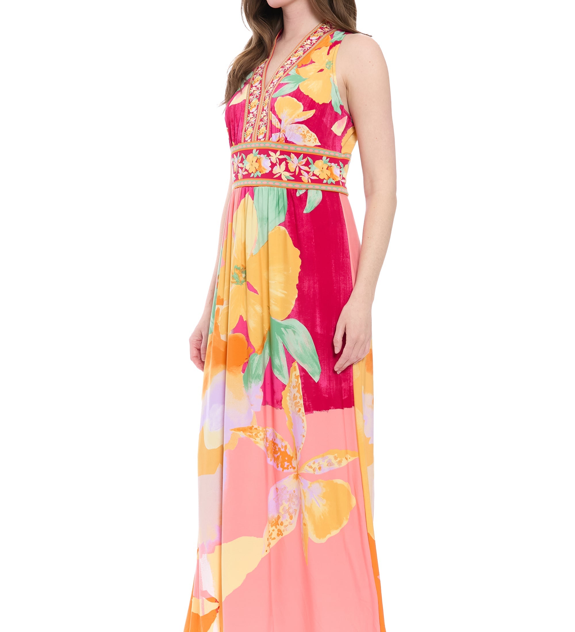 Irina – Rochie Elegantă cu Imprimeu Floral