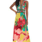 Irina – Rochie Elegantă cu Imprimeu Floral
