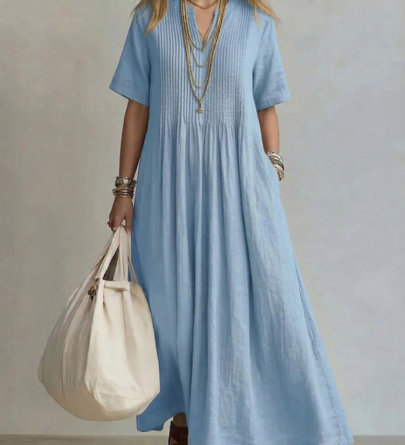 Elena – Rochie plisată
