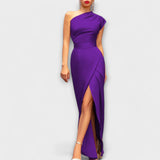 Ada - Rochie de seară asimetrică elegantă