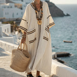 Cătălina – Rochie Caftan cu detalii bohème