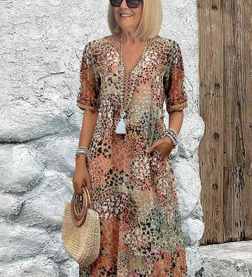 Loredana – Rochie cu motiv floral