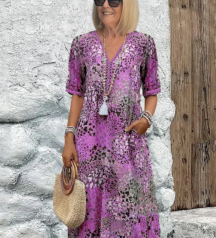 Loredana – Rochie cu motiv floral