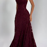 Francisa – Rochie Maxi de Damă cu Corset din Dantelă Elegant