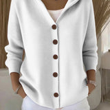 Fleur | Cardigan moale cu glugă