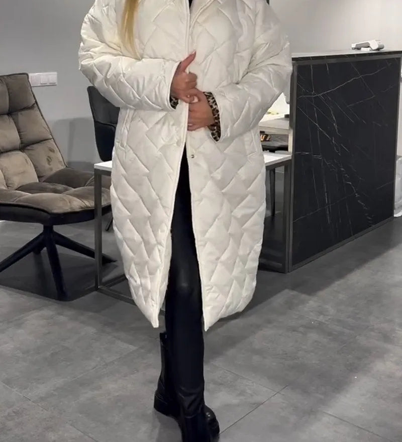 Julia | Palton Leopard Eleganță