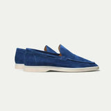 Loafer Clasic Suede Albastru Berry