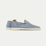 Loafer Clasic Suede Albastru Baby