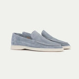 Loafer Clasic Suede Albastru Baby
