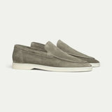 Loafer Clasic din Suede Verde Olive