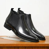 Blake | Bottines Chelsea en cuir raffiné