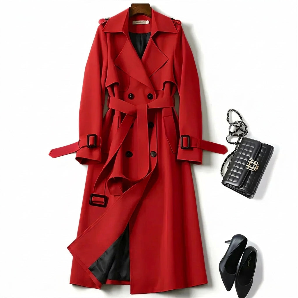 Sienna – Trench Coat Clasic cu Design European