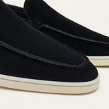 Loafer Clasic din Suede Albastru Marin